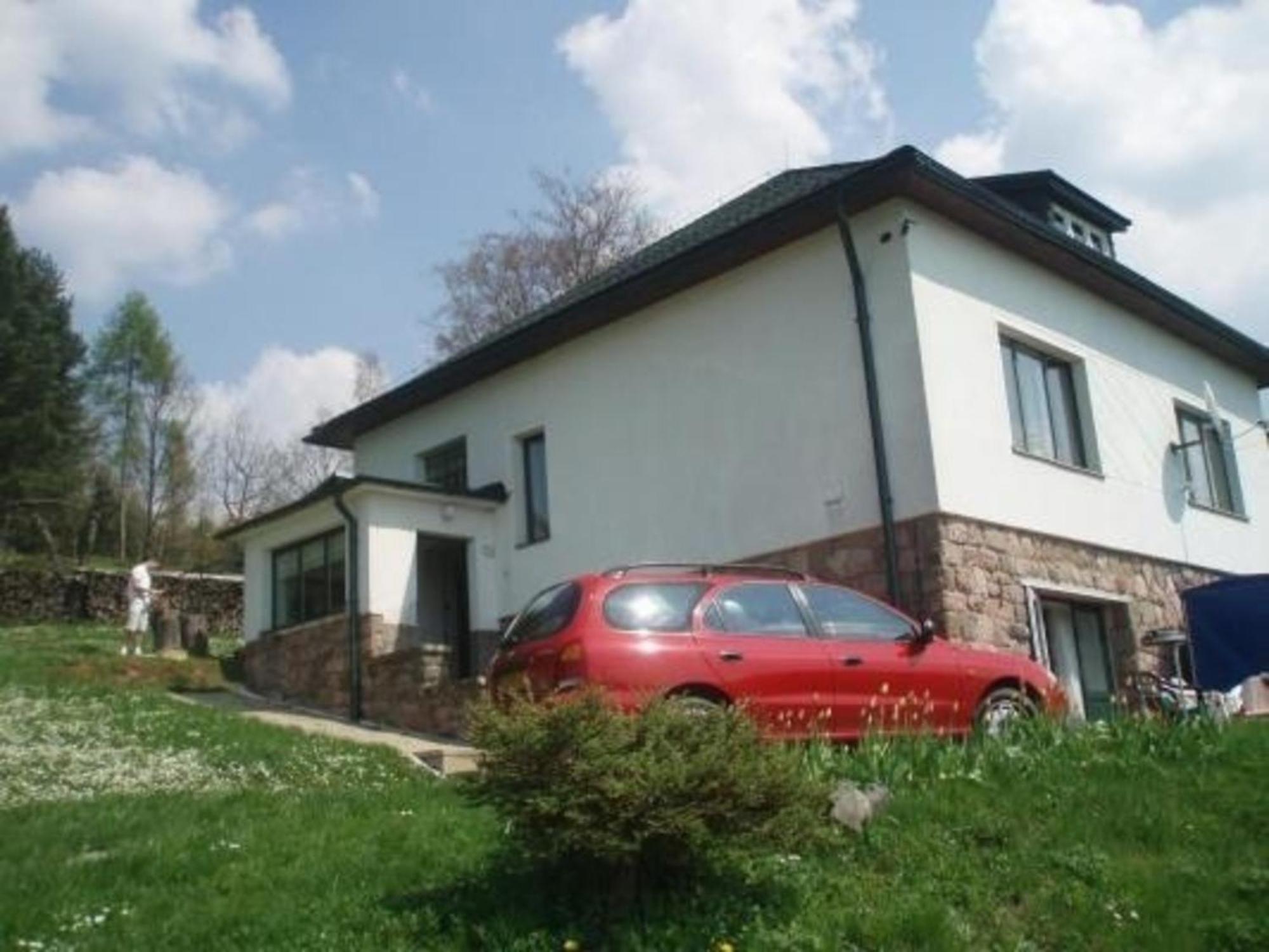 Ein Ferienhaus Mit Terrasse Und Garten Villa Male Svatonovice Exterior foto